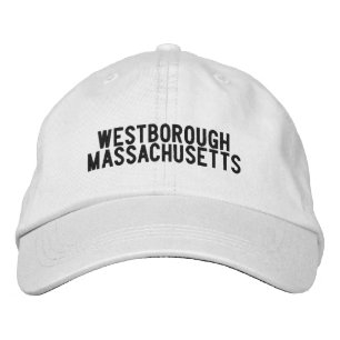 Brodée Casquette du Massachusetts de Westborough
