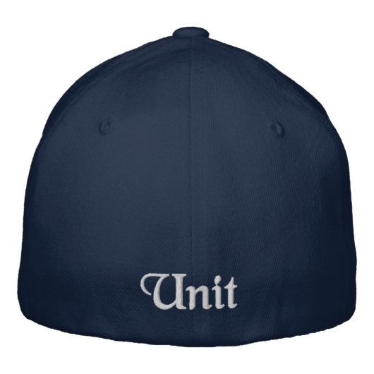 Brodée Casquette d'une unité (Dos)