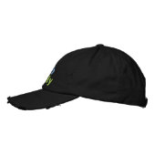 Brodée Casquette écologique (Gauche)