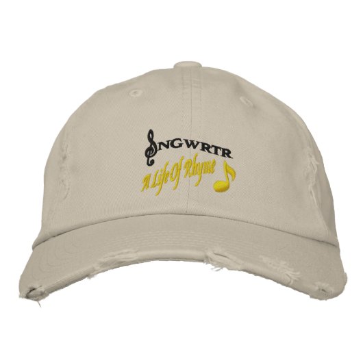 Brodée Casquette EMBROIDEE SNGWRTR (Devant)