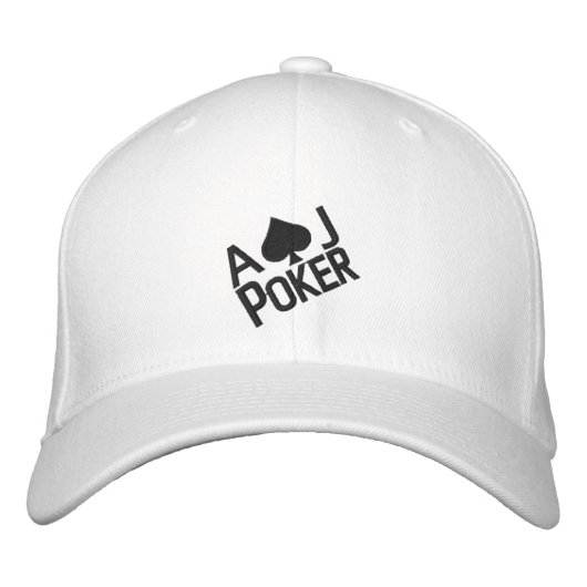 Brodée Casquette en forme flexible (Devant)