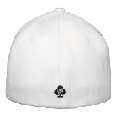 Brodée Casquette en forme flexible (Dos)