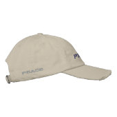 Brodée Casquette en sergé de chino délavé District Thread (Droite)