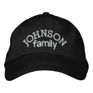 Brodée Casquette familial 3 par SRF - Modèle