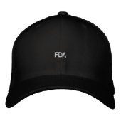 BRODÉE CASQUETTE FDA (Devant)