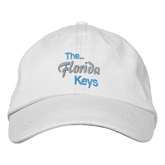 Brodée casquette FLORIDA KEYS (Devant)