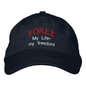 Brodée Casquette Forex (Devant)