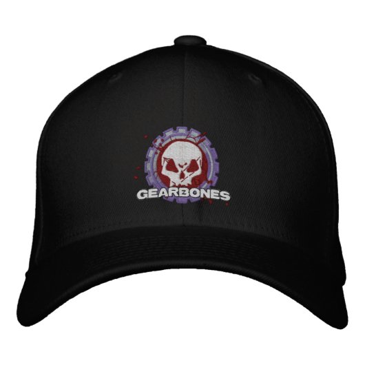 Brodée Casquette GearBones (Devant)