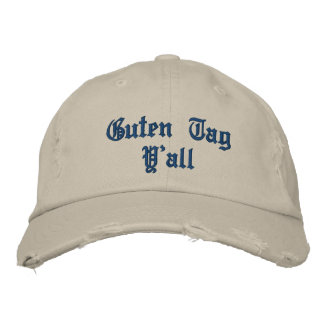 Brodée casquette "Guten Tag Y'all"