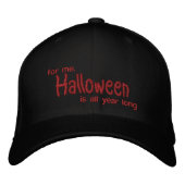 Brodée Casquette Halloween (Devant)