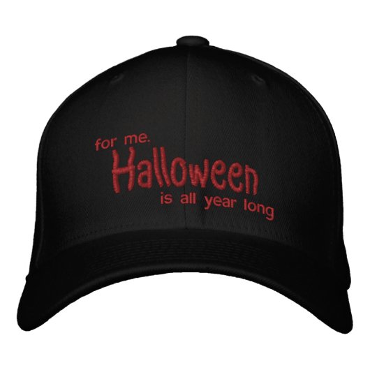 Brodée Casquette Halloween (Devant)