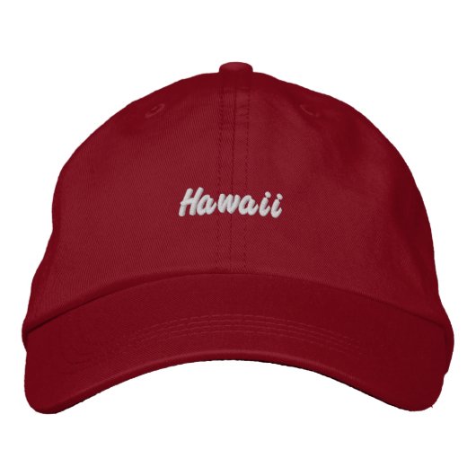 Brodée Casquette Hawaï (Devant)