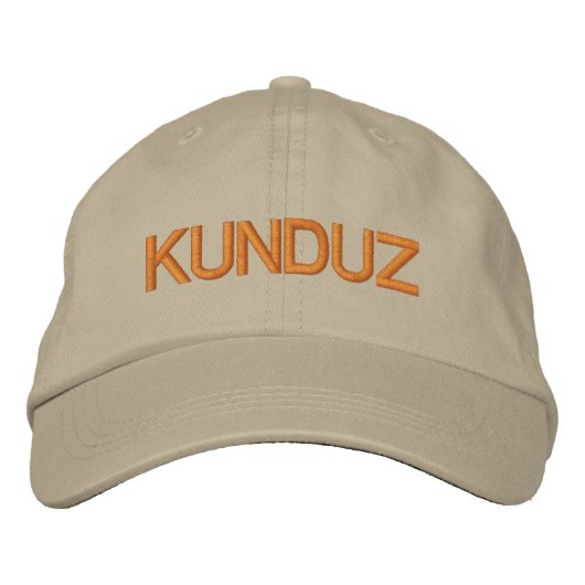 Brodée Casquette Kunduz (Devant)