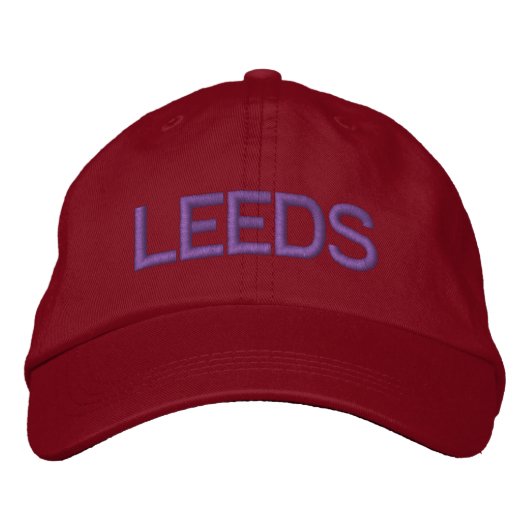 Brodée Casquette Leeds (Devant)