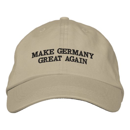 Brodée Casquette Make Germany Great Again (Devant)