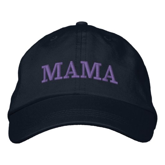 Brodée Casquette maman | cadeau de la fête mère (Devant)