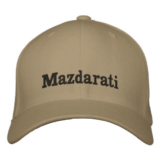 Brodée Casquette Mazdarati
