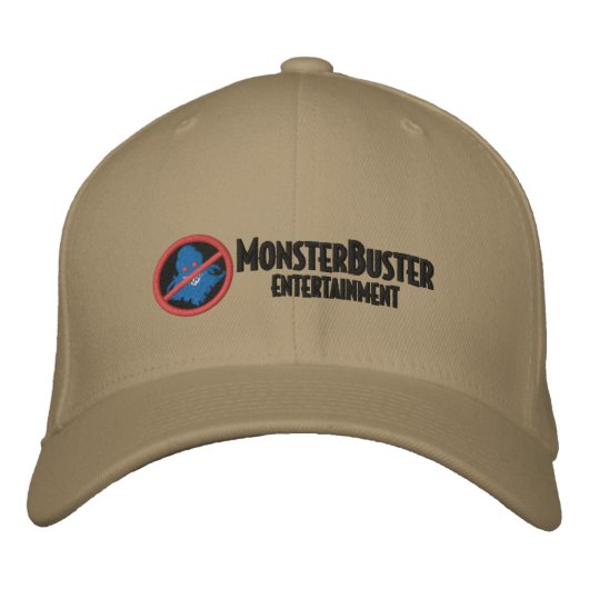 Brodée Casquette MonsterBuster (Devant)