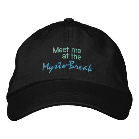Brodée Casquette MYSTO-BREAK (Devant)