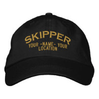 Casquette nautique personnalisé de style de