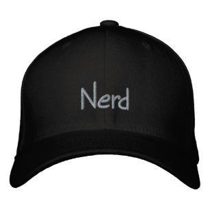 Brodée Casquette nerd brodé