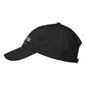 Brodée Casquette noir (Gauche)