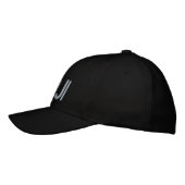 Brodée CASQUETTE noir BOOJI (Gauche)