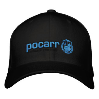 Brodée Casquette noir de Pocarr