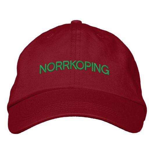 Brodée Casquette Norrkoping (Devant)