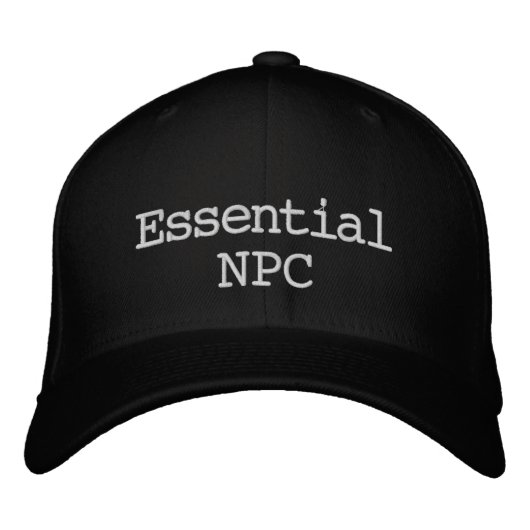 Brodée Casquette NPC essentiel (Devant)