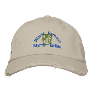 Brodée Casquette officiel de Myrtle Turtle Golf