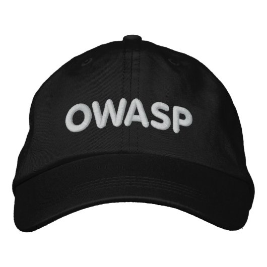 Brodée Casquette OWASP (Devant)