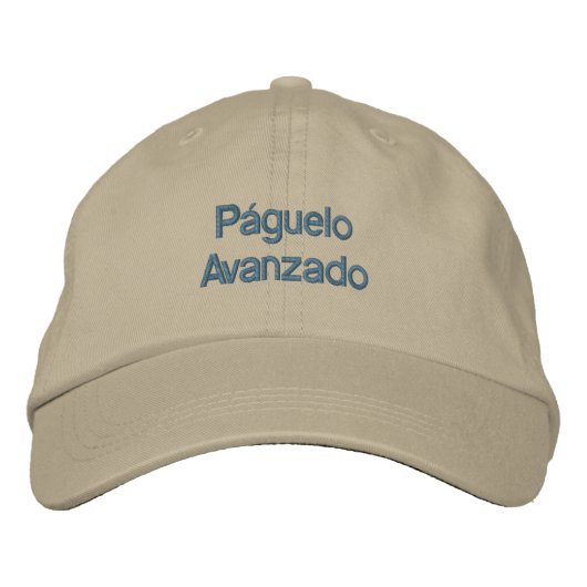 Brodée Casquette PÁGUELO AVANZADO (Devant)