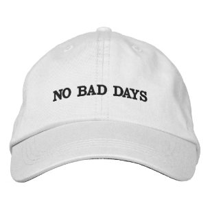 Brodée Casquette Papa Brodé « No Bad Days » – Posit Minim