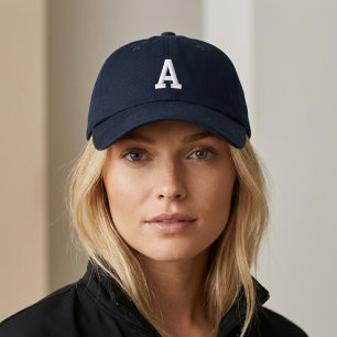 Brodée Casquette personnalisée avec monogramme en cadeau