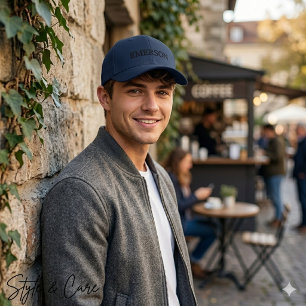 Brodée Casquette Personnalisée – Style Baseball Brodé