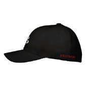 Brodée Casquette R3D33M3R (Gauche)