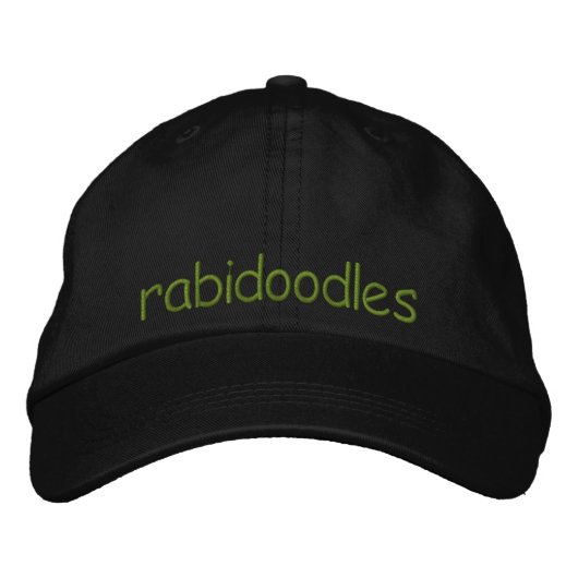 Brodée casquette rabidoodé (Devant)