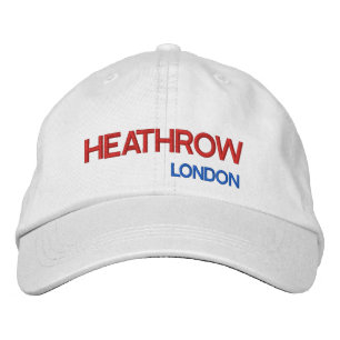 Brodée Casquette réglable de l'aéroport Heathrow de Londr