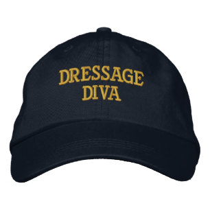 Brodée Casquette réglable DRESSAGE DIVA