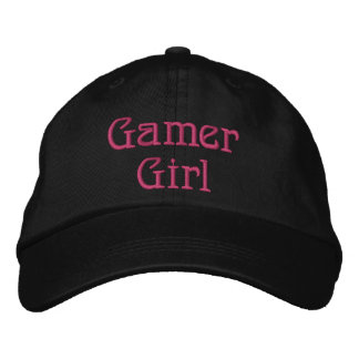 Brodée Casquette réglable Gamer Girl Brodé