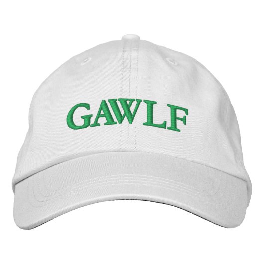 Brodée Casquette réglable personnalisé - GAWLF (Devant)