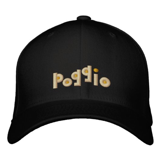 Brodée Casquette réglable Poggio (Devant)