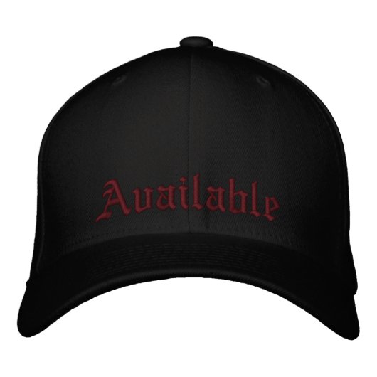 Brodée Casquette "repère" disponible (Devant)