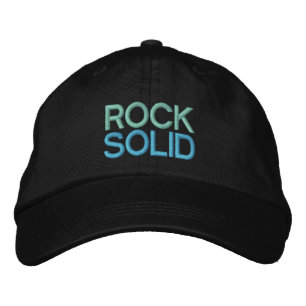 BRODÉE CASQUETTE ROCK SOLID 1