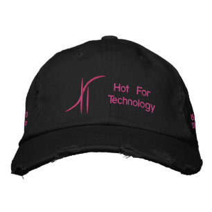 Brodée Casquette rose