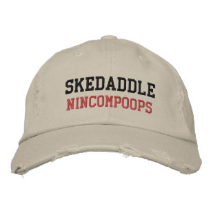 Brodée Casquette SKEDADDLE NINCOMPOOPS