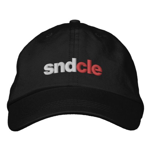 Brodée CASQUETTE SND Cle, noir (Devant)