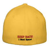 Brodée Casquette spatial (Dos)