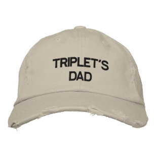 BRODÉE CASQUETTE SPÉCIAL POUR LE PÈRE SPÉCIAL DES "TRIPLE